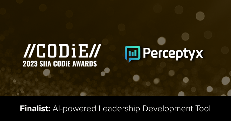 Perceptyx Named CODiE Award Finalist for AI-powered Leadership Development Tool