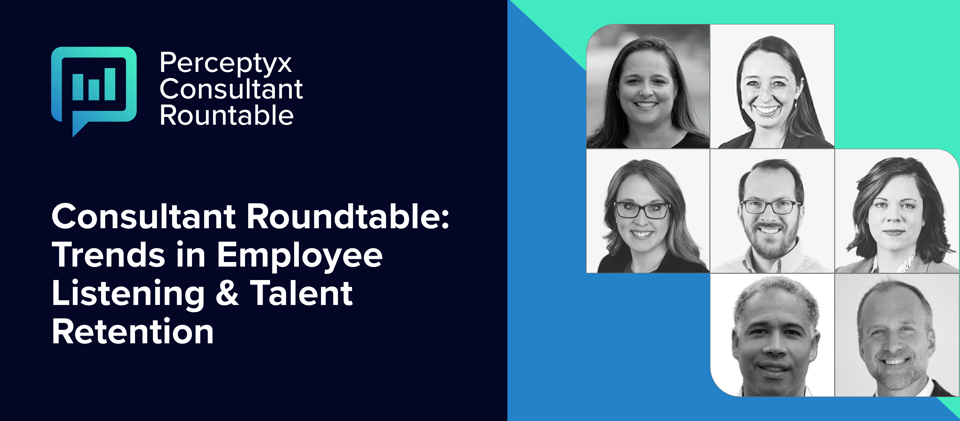 Perceptyx's end-of-year consultant roundtable event