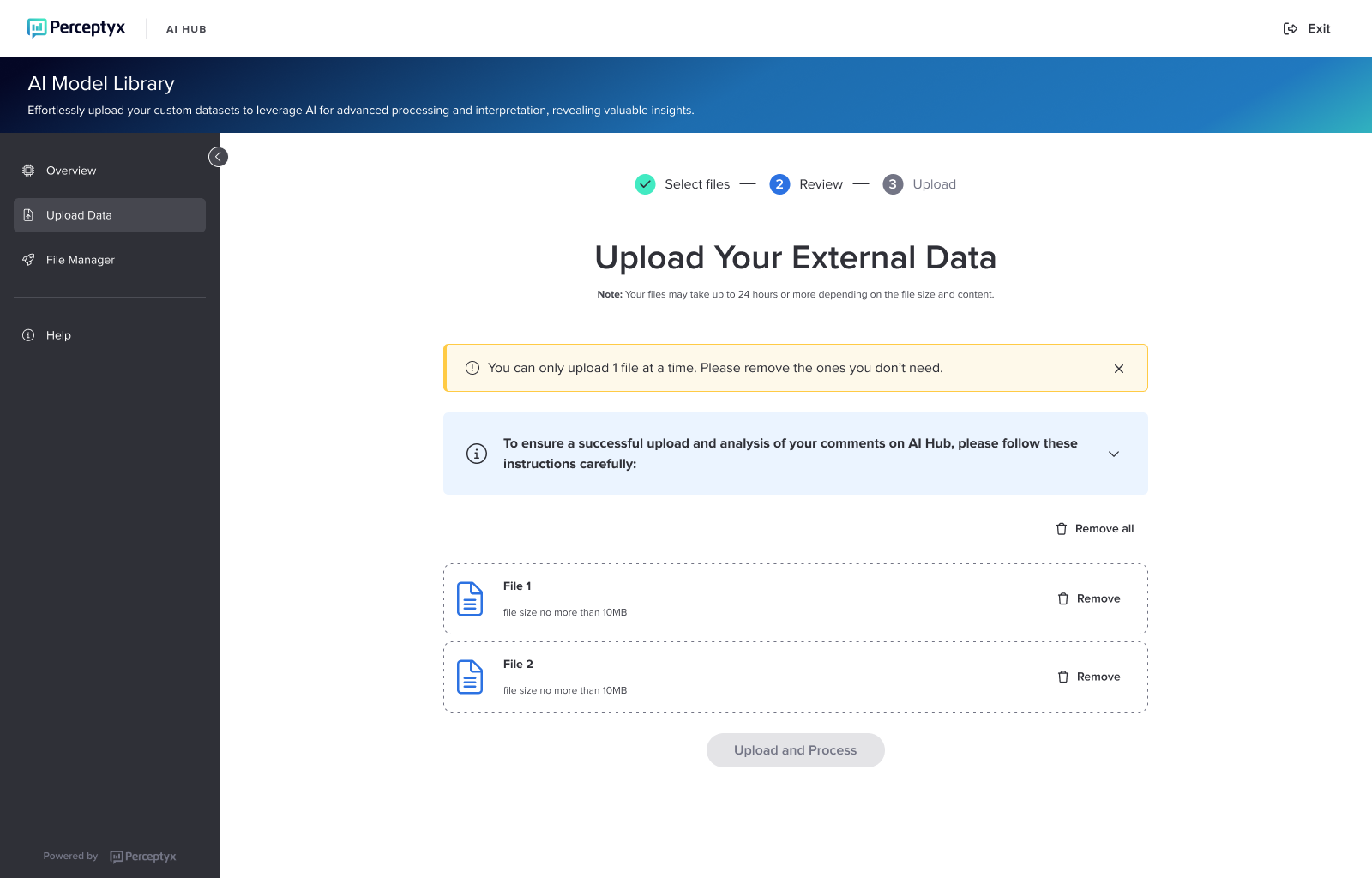 AI Hub External Data